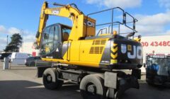 REF: 25 – 2014 JCB JS160W Wheeled excavator with high rise cab For Sale full