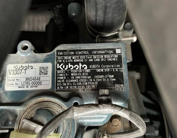 Kubota KX080-4 excavator 2023 full