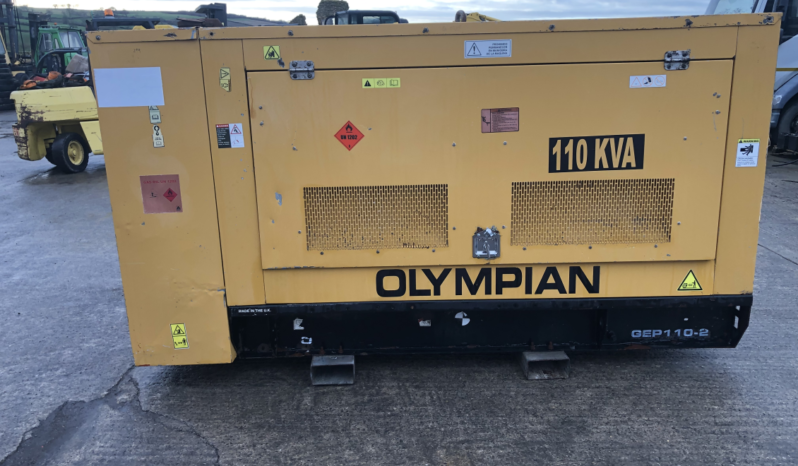 CAT Olympian 100 kva super silent Generator full