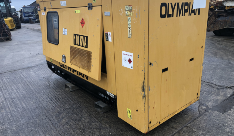 CAT Olympian 100 kva super silent Generator full