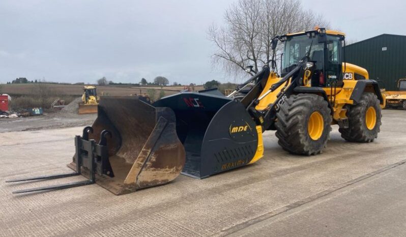 2017 JCB 435S Agri loading shovel and attachments full