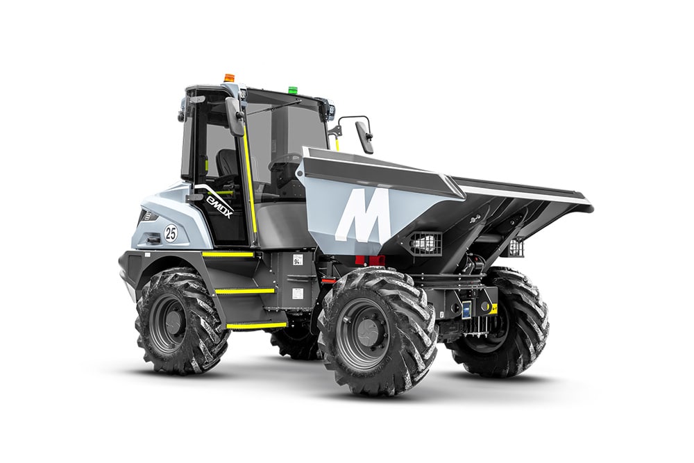 Mecalac EMDX The First Electric 6 Tonne Dumper 