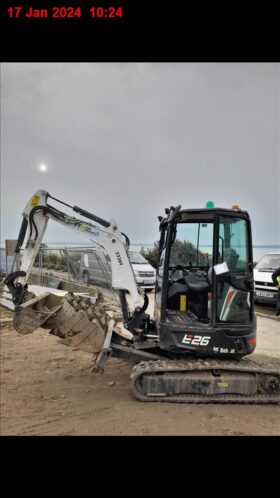 3T Excavator Bobcat E26 2022 full