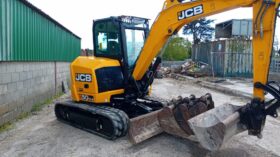 5T Excavator JCB 50Z 2022- Hyd Hitch, Aircon, Dual piping & Camera. full