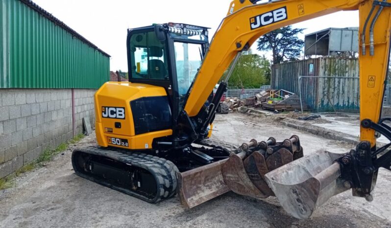5T Excavator JCB 50Z 2022- Hyd Hitch, Aircon, Dual piping & Camera. full