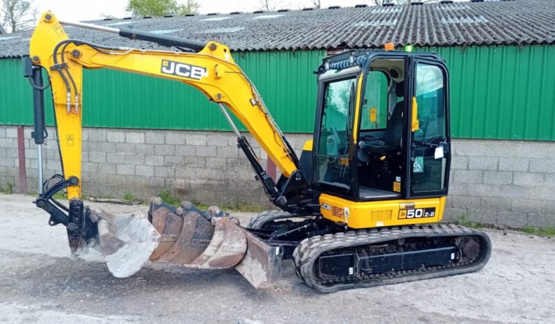 5T Excavator JCB 50Z 2022- Hyd Hitch, Aircon, Dual piping & Camera.