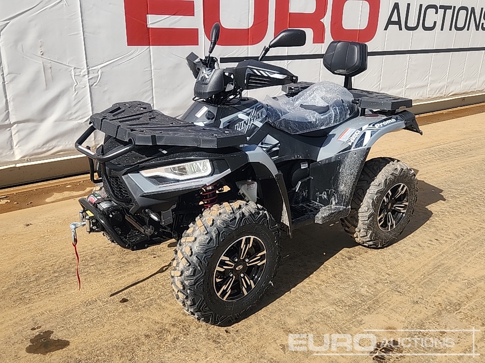 Unused Linhai 420 ATVs For Auction: Dromore, NI – 17th & 18th May2024 @ 9:00am For Auction on 2024-05-17