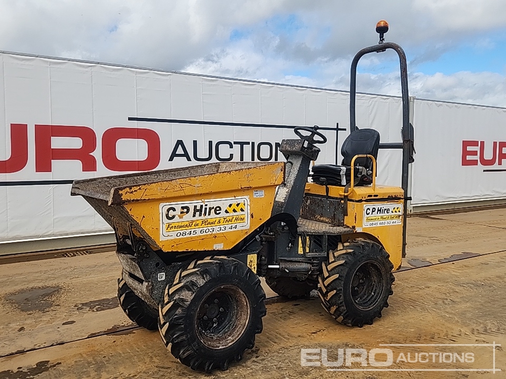 2015 Terex TA1EH Site Dumpers For Auction: Dromore, NI – 17th & 18th May2024 @ 9:00am For Auction on 2024-05-17