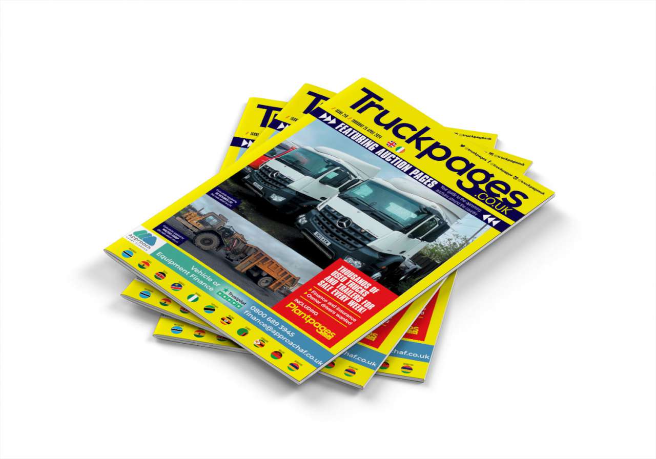Truck & Plant Pages Magazine Issue 218 front covers