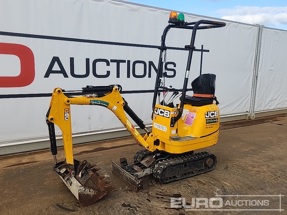 2019 JCB 8008CTS Mini Excavators For Auction: Dromore, NI – 17th & 18th May2024 @ 9:00am For Auction on 2024-05-18
