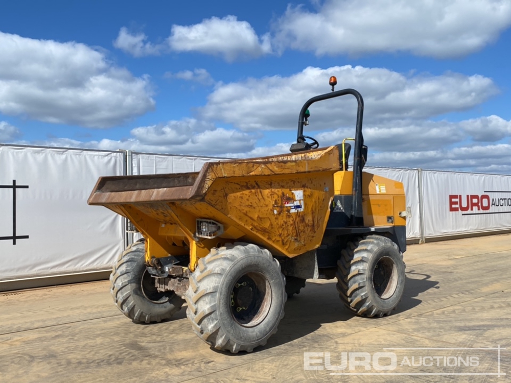 2016 Terex 9 Ton Site Dumpers For Auction: Dromore, NI – 17th & 18th May2024 @ 9:00am For Auction on 2024-05-17