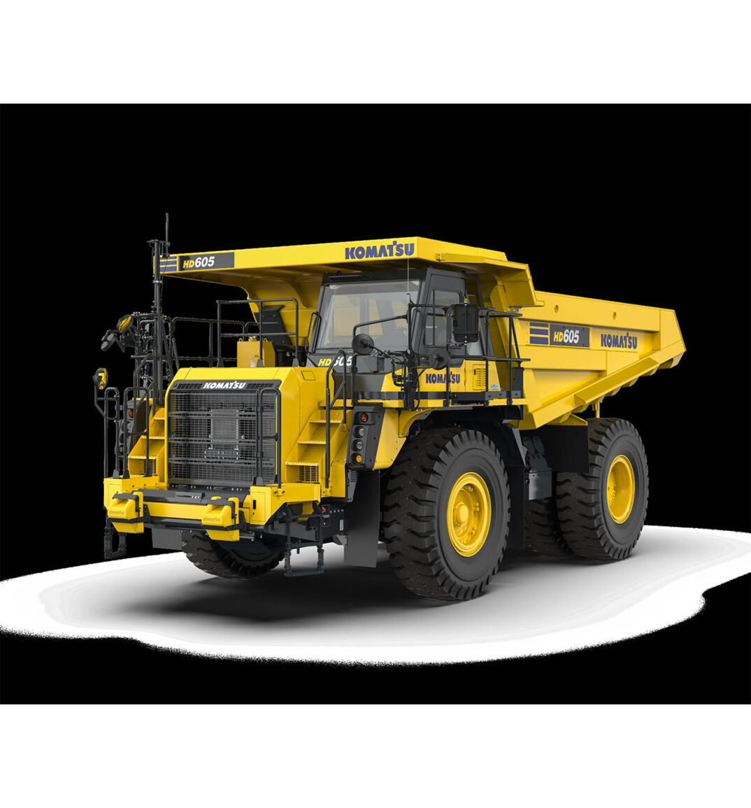 Komatsu Europe Reveals HD605-10 Rigid Dump Truck