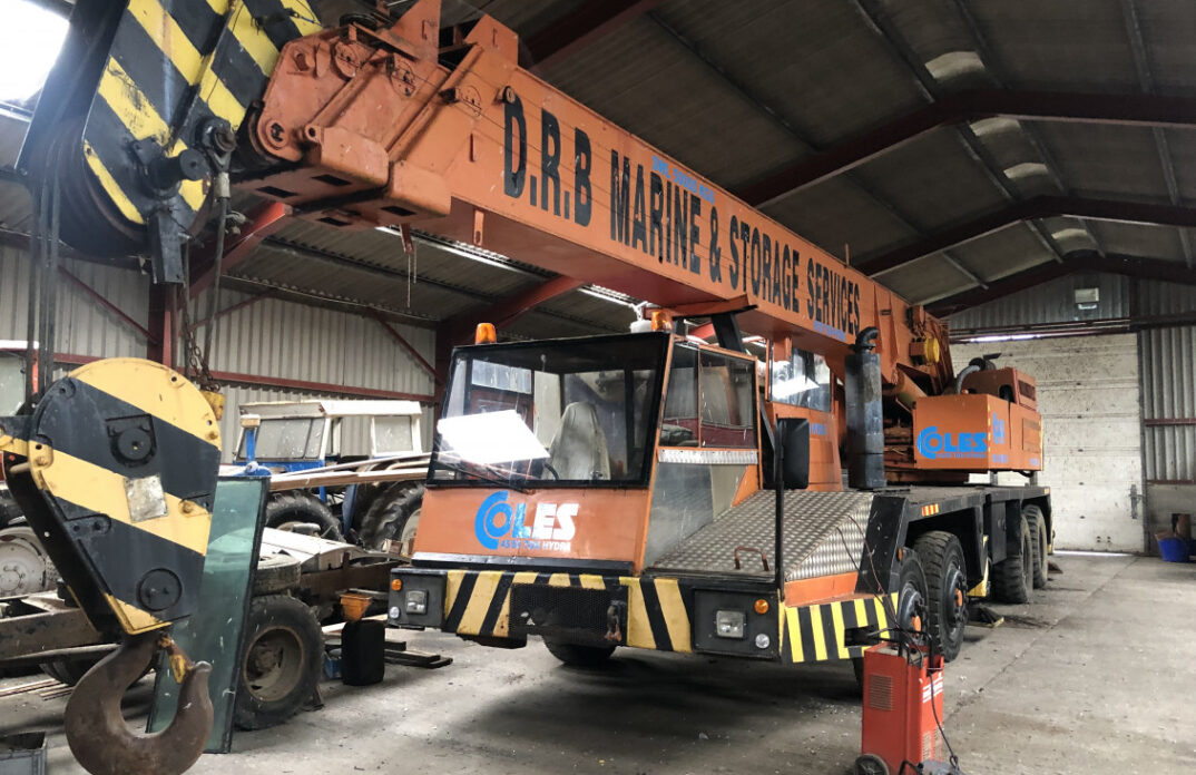 Coles 45/50 mobile 8×4 ,50 ton truck crane