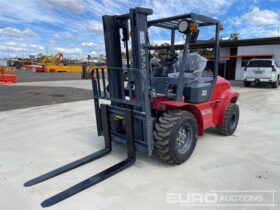 Unused 2024 Apache CPC30 Rough Terrain Forklifts For Auction: Leeds, GB 12th, 13th, 14th, 15th June 2024 @ 8:00am