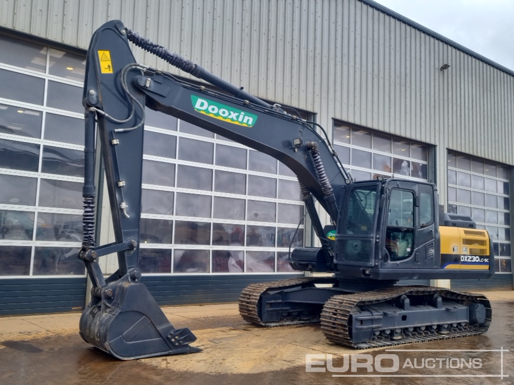 Dooxin DX-230PC-9 20 Ton+ Excavators For Auction: Leeds, GB 12th, 13th, 14th, 15th June 2024 @ 8:00am