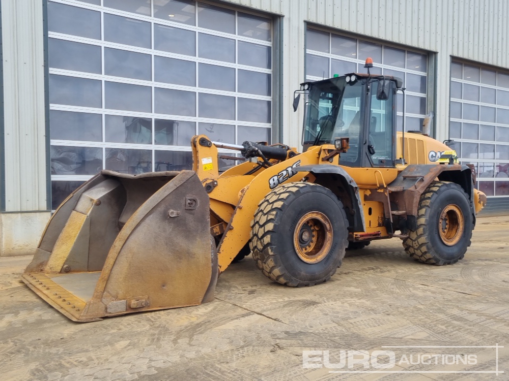 2014 Case 821 Wheeled Loaders For Auction: Leeds, GB 12th, 13th, 14th, 15th June 2024 @ 8:00am