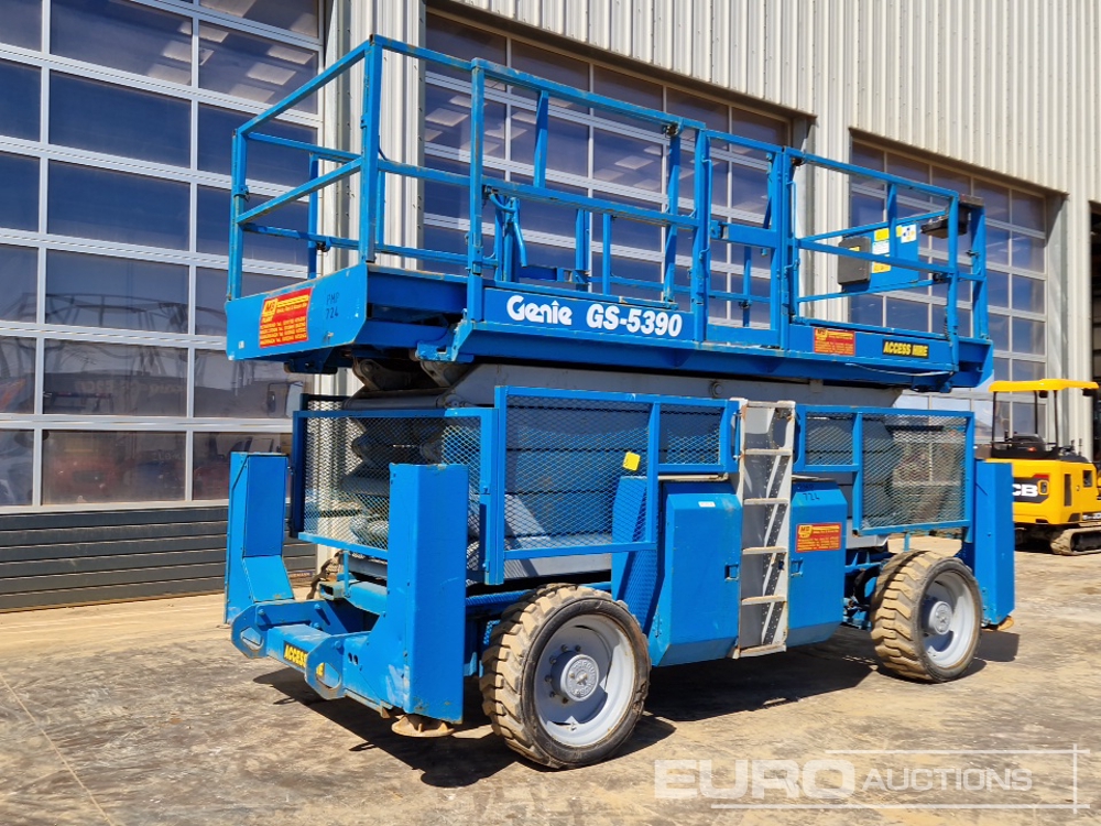 Genie GS5390 Manlifts For Auction: Leeds, GB 12th, 13th, 14th, 15th June 2024 @ 8:00am