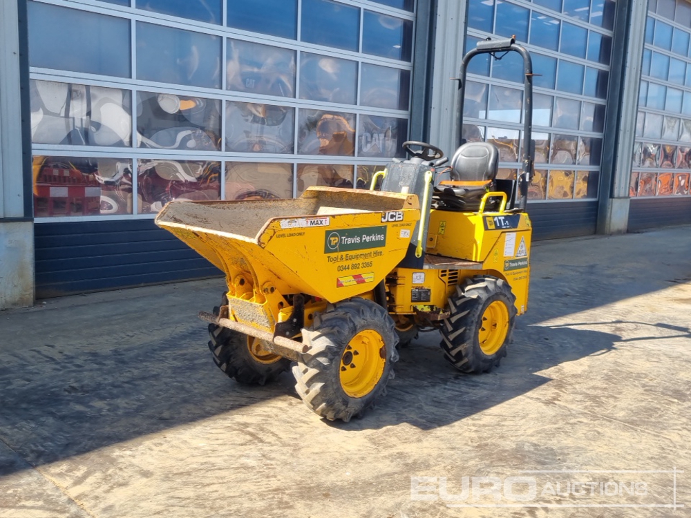 2018 JCB 1T-1 Site Dumpers For Auction: Leeds, GB 12th, 13th, 14th, 15th June 2024 @ 8:00am