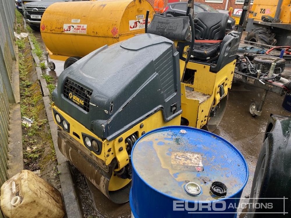 2014 Bomag BW80AD-5 Rollers For Auction: Leeds, GB 12th, 13th, 14th, 15th June 2024 @ 8:00am