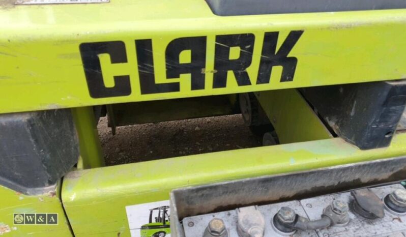 CLARK CTM12 1.25t electric forklift truck For Auction on: 2024-04-20 For Auction on 2024-04-20 full
