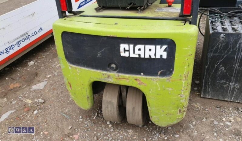 CLARK CTM12 1.25t electric forklift truck For Auction on: 2024-04-20 For Auction on 2024-04-20 full
