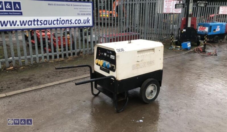 MHM 6kva diesel driven generator For Auction on: 2024-04-20 For Auction on 2024-04-20