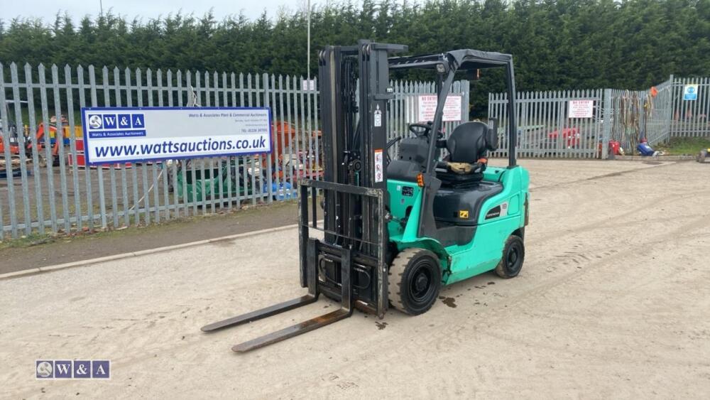 2020 MITSUBISHI FD18NT 1.8t diesel forklift For Auction on: 2024-04-20 For Auction on 2024-04-20