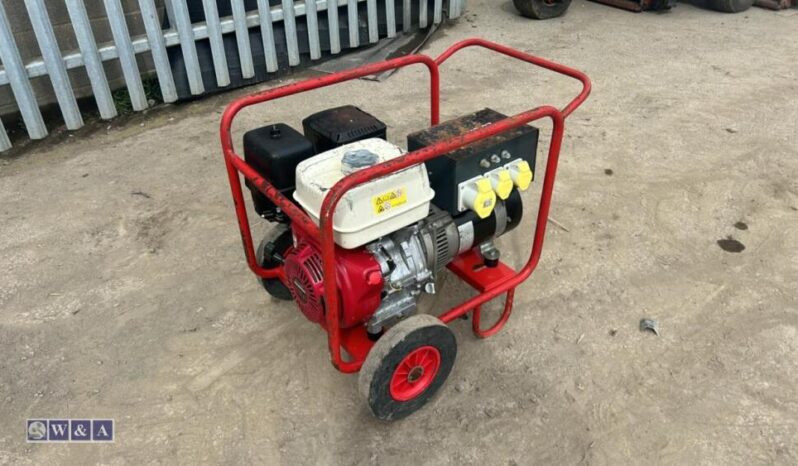 HONDA 13hp 5kva dual volt generator For Auction on: 2024-04-20 For Auction on 2024-04-20