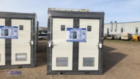 BASTONE portable double toilet block c/w For Auction on: 2024-01-06 For Auction on 2024-01-06