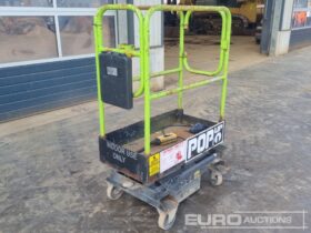 NSG POP UP Manlifts For Auction: Leeds, GB 12th, 13th, 14th, 15th June 2024 @ 8:00am