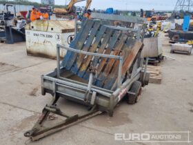 Pike Signals Single Axle Traffic Light Trailer, Ramp Plant Trailers For Auction: Leeds, GB 12th, 13th, 14th, 15th June 2024 @ 8:00am