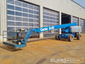 2014 Genie S85 Manlifts For Auction: Leeds, GB 12th, 13th, 14th, 15th June 2024 @ 8:00am