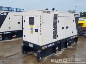 2017 JCB G100RS Generators For Auction: Leeds, GB 12th, 13th, 14th, 15th June 2024 @ 8:00am