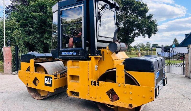 CATERPILLAR CB434 DOUBLE DRUM ROLLER C/W FULLY GLAZED CABIN *VIDEO* full