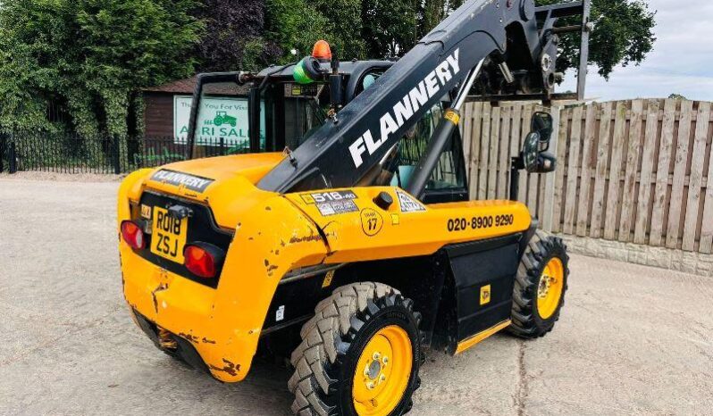 JCB 516-40 4WD TELEHANDLER *YEAR 2018, 3066 HOURS* C/W PALLET TINES *VIDEO* full