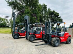 UNUSED APACHE FR30 ROUGH TERRIAN 4WD FORKLIFT *YEAR 2024, CHOICE OF THREE* VIDEO*