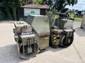 BENFORD TV120 DOUBLE DRUM ROLLER C/W HYDRAULIC POWER PACK & BREAKER