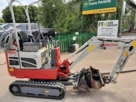 1T Excavator Takeuchi TB210H 2019 Hybrid