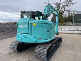 Kobelco SK75SR-7 Excavator, 8.5 tons, wide tracks full