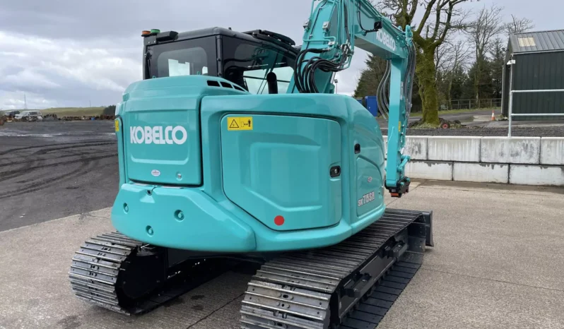Kobelco SK75SR-7 Excavator, 8.5 tons, wide tracks full
