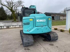 Kobelco SK75SR-7 Excavator, 8.5 tons, wide tracks full