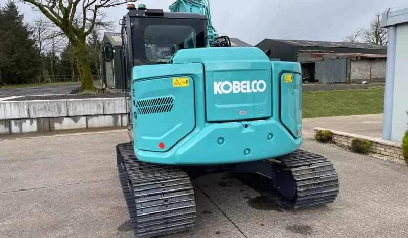 Kobelco SK75SR-7 Excavator, 8.5 tons, wide tracks full