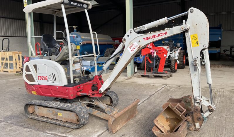 TAKEUCHI TB216 full