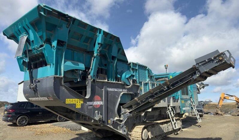 2022 PowerScreen trakpactor 550  – 1,745 Hours full