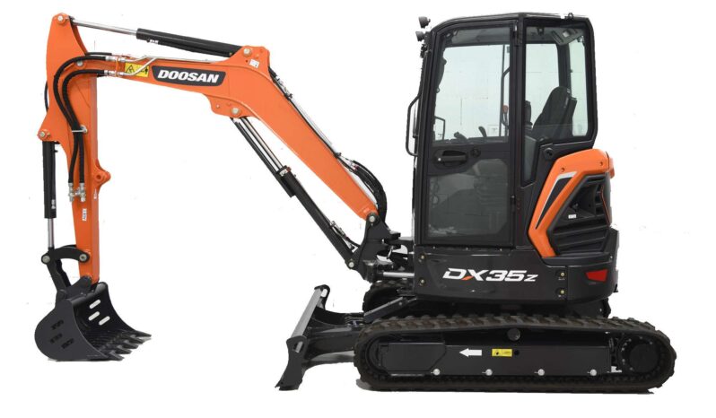 New 2025 Develon DX35Z Mini Excavators full