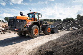 New 2025 Develon DL420-7 Wheeled Loaders