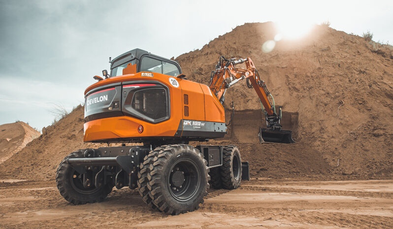 New 2025 Develon DX100W-7 Wheeled Excavators full