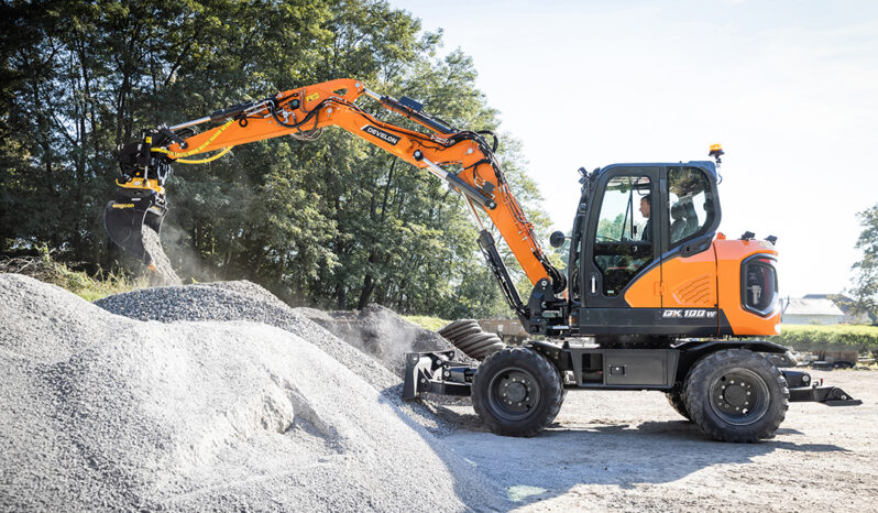 New 2025 Develon DX100W-7 Wheeled Excavators full