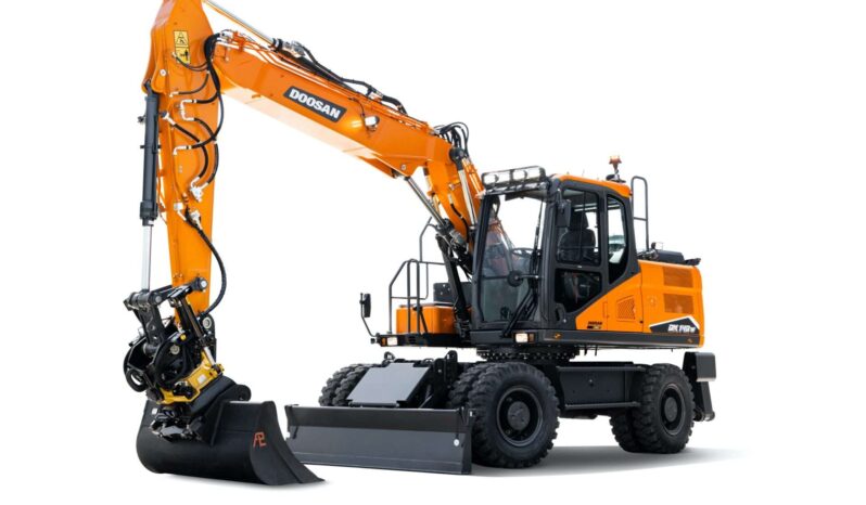 New 2025 Develon DX140W-7 Wheeled Excavators full