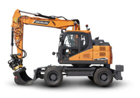 New 2025 Develon DX165WR-7 Wheeled Excavators